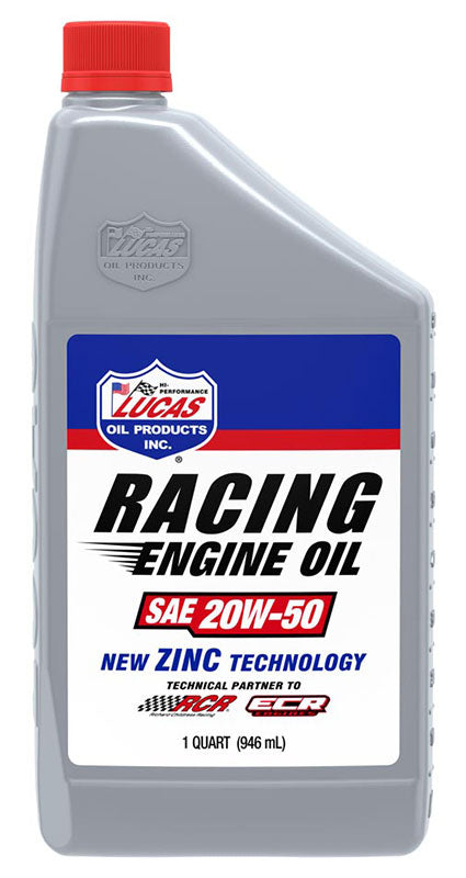 Lucas Racing Engine Oil, SAE 20W-50 Plus - LUC10620 LUC10620