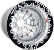 WELD V-Series 15 x 12" Wheel, Black Center, Double Beadlock for M/T - WE84B-512206MB WE84B-512206MB