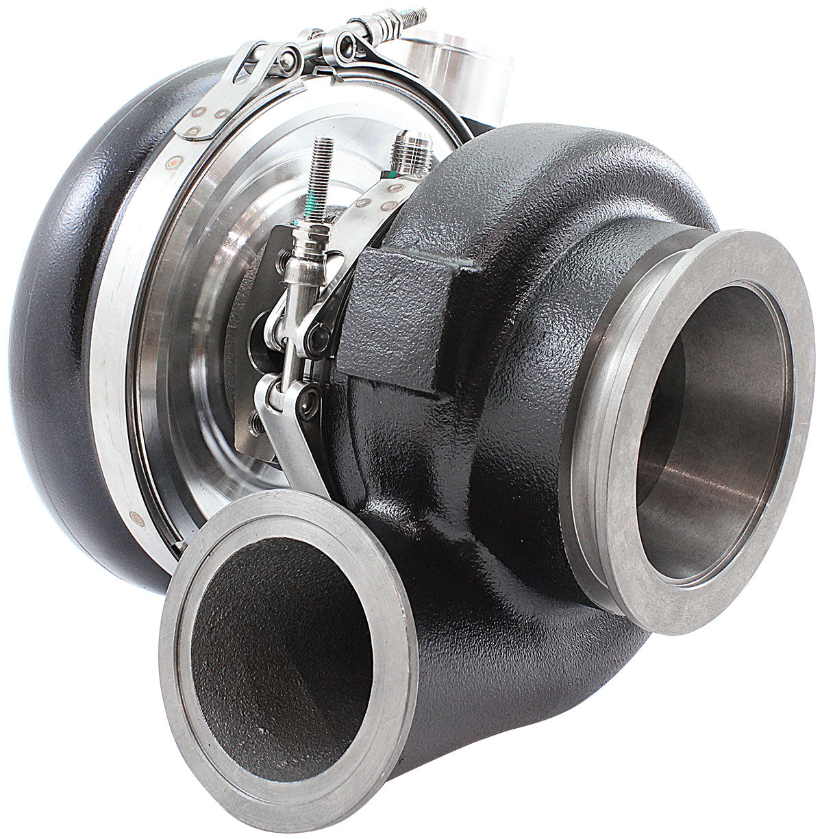 Aeroflow BOOSTED 7170 V-Band 0.85 Turbocharger 1150HP, Black Finish - AF8005-4067BLK