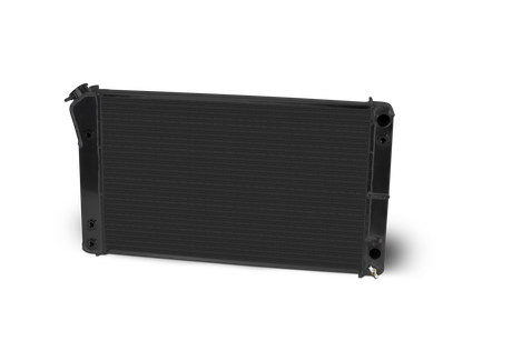 AFCO Chevelle Lsx Double Pass Crossflow Aluminum Radiator and Shroud - 84253-B-DB-N 84253-B-NA-Y
