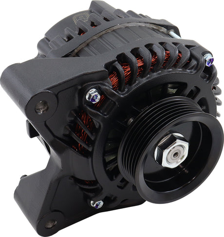 Aeroflow 190 AMP High Output Direct Fit Alternator - Black Finish - AF4280-1500 AF4280-1500