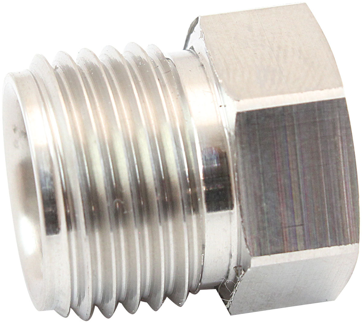 Aeroflow #6 Air Conditioning Male Stainless Steel Weld On Nut - AFFCW-06M AFFCW-06M