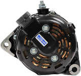 Mechman Import 240 Amp Racing Alternator, Black Finish - MM13546240B