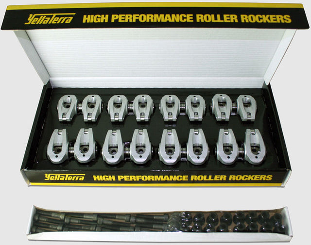 Yella Terra Ultralite Roller Rocker Set 1.7 Ratio (8mm Mount, Shaft Bolt-On Non Adjustable) - YT6721 YT6721