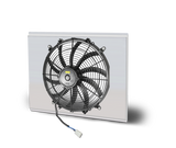 AFCO 1962-67 Nova Swap Lsx Double Pass Aluminum Radiator and Shroud - 84287-B-DB-Y 84287-F-SP-N