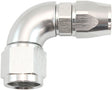 Aeroflow 200 Series Teflon Style One Piece 90 Degree Stepped Hose End -8AN to -10 Hose - AF573-10-08DS AF573-10-08DS