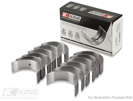 King AM Series Conrod Bearing Set, STD Suit Nissan RB30, RB30ET, VG30DE, VG30DETT (KBCR6676SI) KBCR6676SI