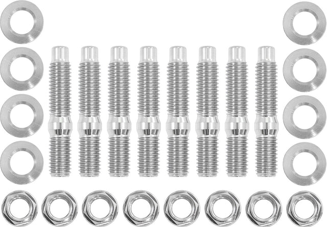 Aeroflow Ttianium 6 Point Hex Header Stud Kit - AF3699-1701 AF3699-1701