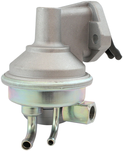 Aeroflow Small Block Chev Mechanical Fuel Pump Vapor Return, Zinc Plate Silver Finish (AF49-1301) AF49-1301