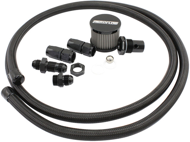 Aeroflow Fuel Cell Breather Kit Universal Roll Over Vent Kit to Suit Aeroflow Fuel Cell (AF85-2020) AF85-2020