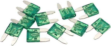 Aeroflow 30 AMP Mini Blade Fuses – 10 Pack - AF49-4022 AF49-4022