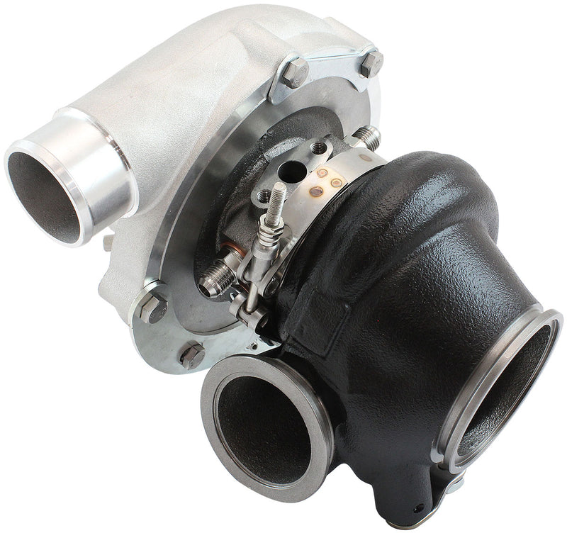 Aeroflow BOOSTED B5855 .92 Turbocharger 770HP, Natural Cast Finish Internal Wastegate, V-Band Inlet & Exhaust Flanges (AF8005-3045)