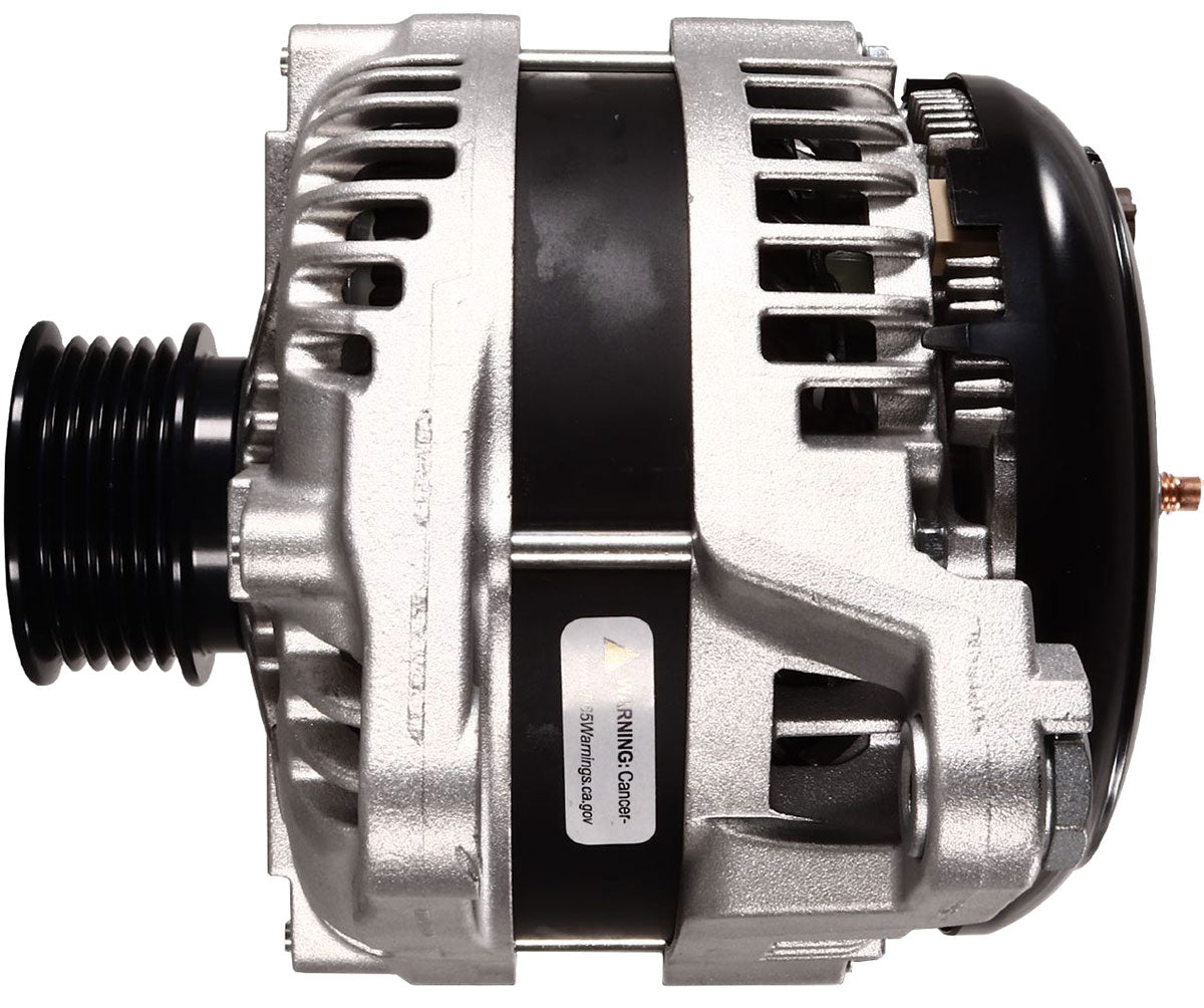 Mechman Elite Series 240 Amp Racing Alternator, Natural Finish - MM11625240