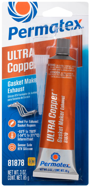 Permatex Ultra Copper RTV Silicone Gasket Maker - PEX81878 PEX81878