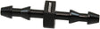 Aeroflow Male to Male 3mm (1/8") Barb Push Lock Adapter Black Finish (AF410-01BLK) AF410-01BLK