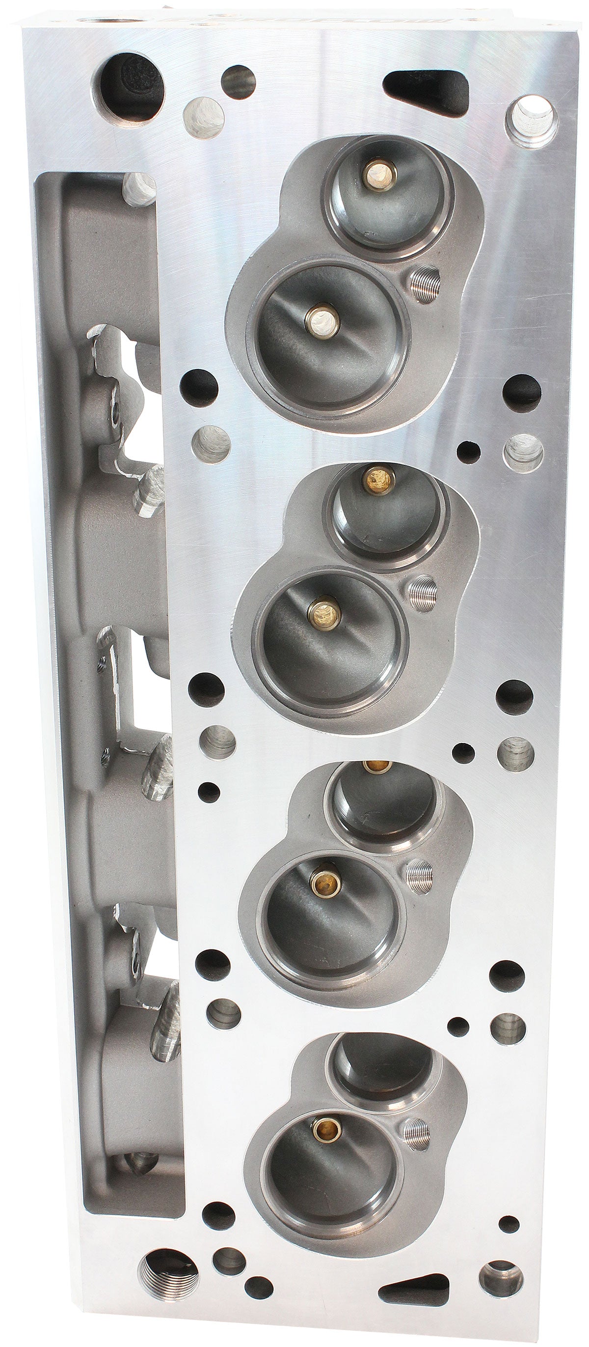Aeroflow Bare 3V 235cc Aluminium Cylinder Heads with 64cc Chamber (Pair) Suit Ford 302-351 Cleveland (AF95-0393-64)