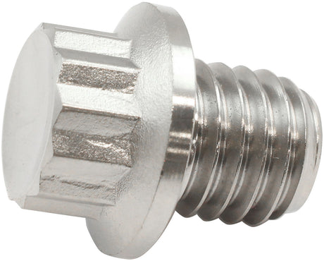 Aeroflow 1/2-13", UHL 1/2" Titanium Bolt 12 Point Head, Natural Finish, Sold Single (AF3519-0500) AF3519-0500