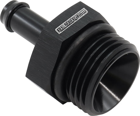 Aeroflow ORB to Barb Fitting - Black -10 ORB to 5/16" (7.95mm) Barb - AF414-10-05BLK AF414-10-05BLK