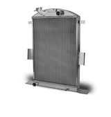 AFCO 1935 Ford Car Aluminum Radiator and Shroud - Ford Engine - 81148-B-NA-N 81148-S-NA-N