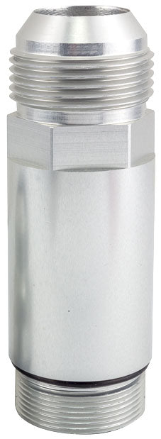 CVR Pump Inlet Fittings, Clear -16AN (Long), 1-3/16" Straight Thread - CVR8016LCL CVR8016LCL