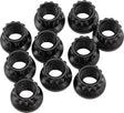 Aeroflow 12-Point Nuts, Chrome Moly Black Oxide, 10-Pack - AF34-04-0010 AF34-04-0010