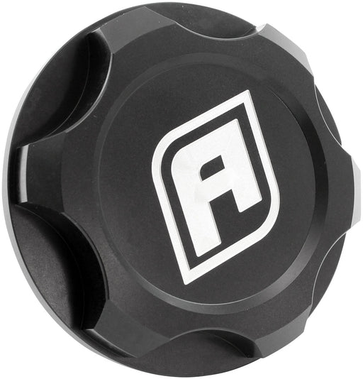 Aeroflow Toyota 1JZ/2JZ Billet Oil Cap Anodized Black Finish (AF82-1010BLK) AF82-1010BLK