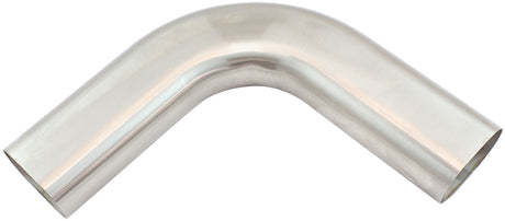 Aeroflow Stainless Steel 3-1/2" Oval Tube, 90 Degree Angle - AF9403-3500 AF9403-3500