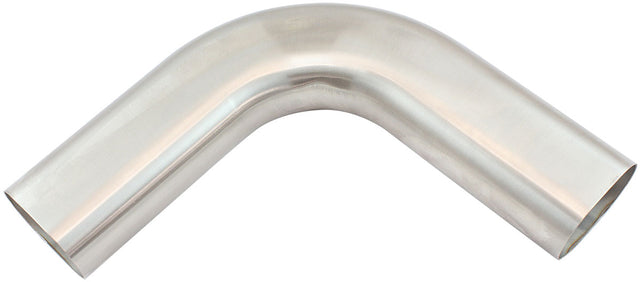 Aeroflow Stainless Steel 3-1/2" Oval Tube, 90 Degree Angle - AF9403-3500 AF9403-3500