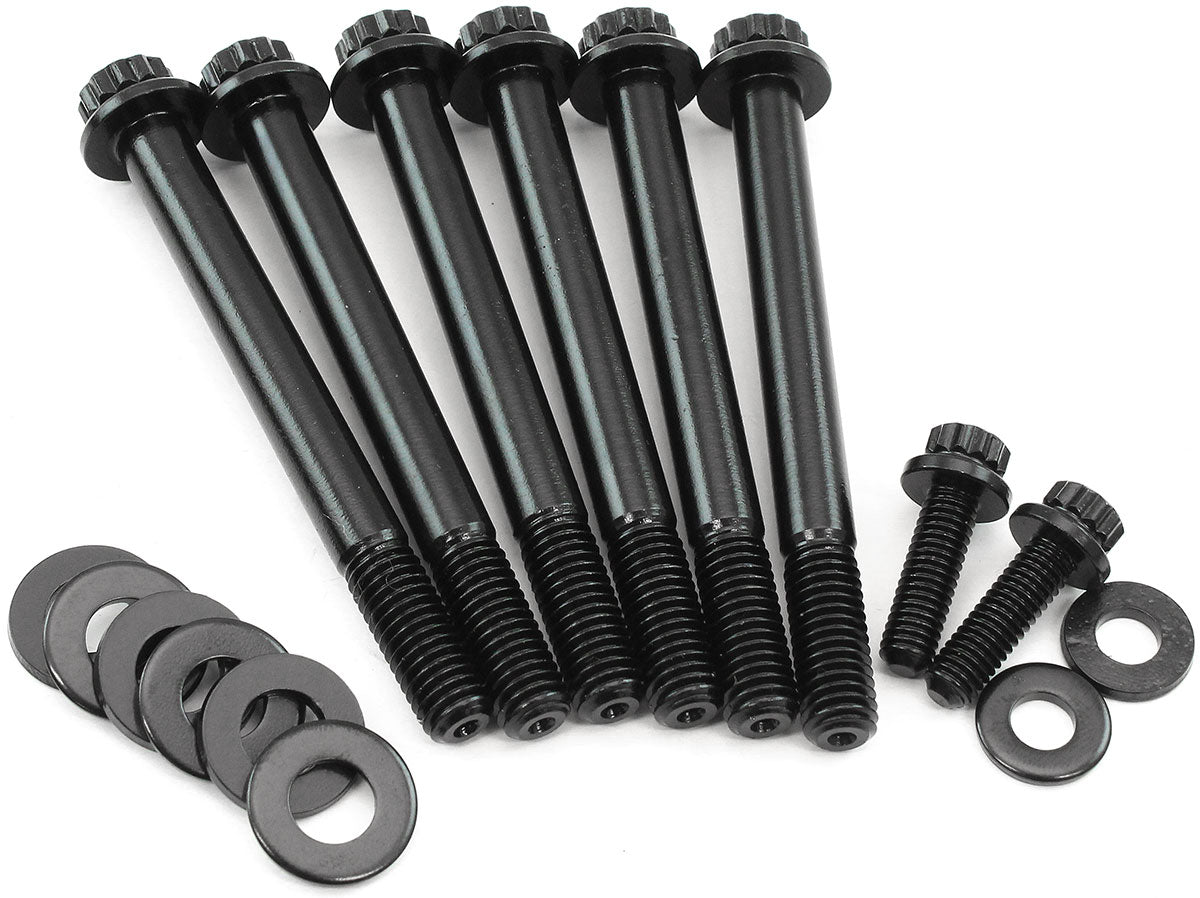 Aeroflow GM LS Water Pump & Thermostat Housing Bolt Kit - Black Finish - AF37-1605 AF37-1605