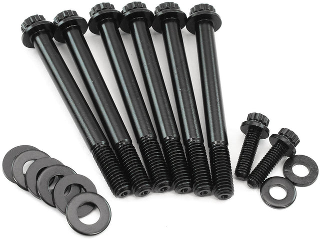 Aeroflow GM LS Water Pump & Thermostat Housing Bolt Kit - Black Finish - AF37-1605 AF37-1605