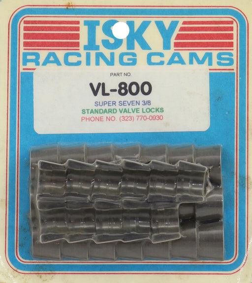 ISKY Super 7° Chrome Moly Valve Locks (Set) For 3/8" Valve Stem Applications, STD Height (ISKVL-800) ISKVL-800