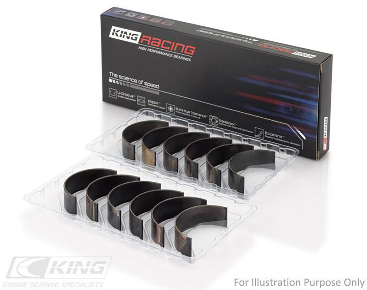 King XP Series Conrod Bearing Set, .001" - KBCR6649XP 001 KBCR6649XP 001