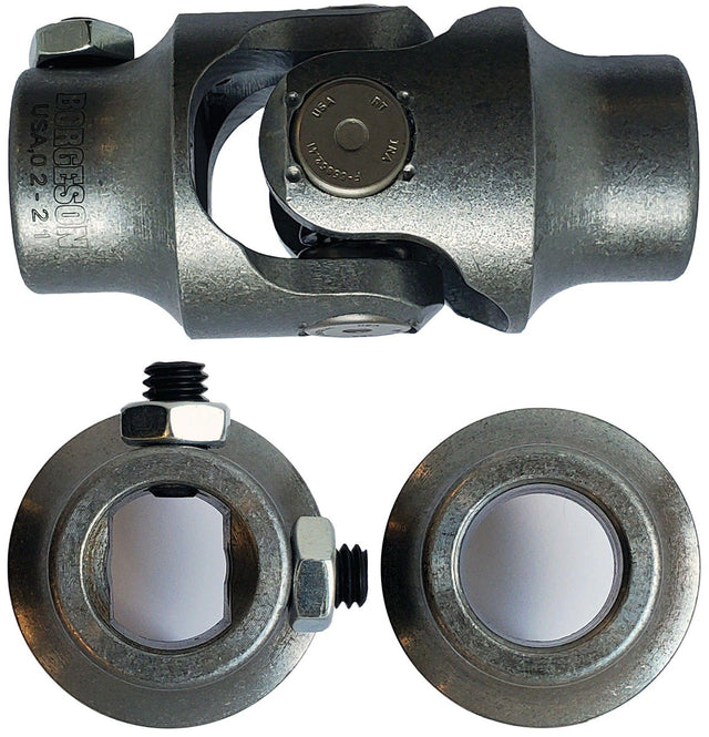 Borgeson Steel Single Needle Bearing Universal Joint - BOR014964 BOR014964