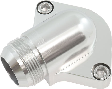 Aeroflow Billet Low Profile -20AN Thermostat Housing - Silver Finish - AF64-2334S AF64-2334S