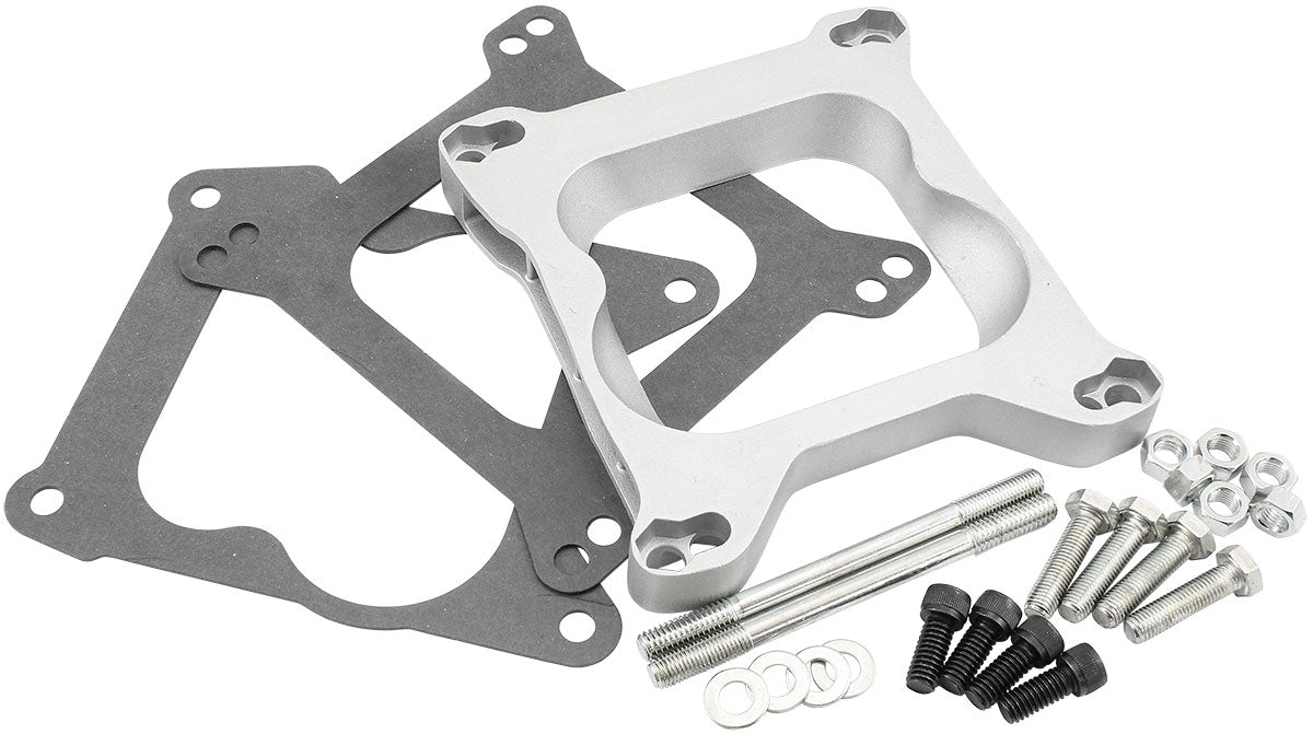 Aeroflow Carburettor Alloy 3/4" Adapter Spacer - Spread to Square Bore - AF42-2066 AF42-2066