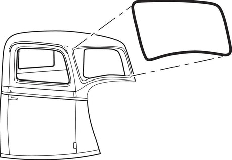 Bob Drake Front Windscreen Seal - BD48-701290 BD48-701290