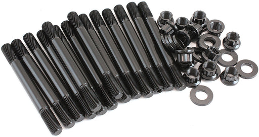 Aeroflow Toyota 1JZ/2JZ Head Stud Kit 12 Point Nuts, 8740 Grade Material (AF37-2045) AF37-2045