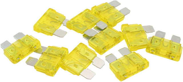 Aeroflow 20 AMP Standard Blade Fuses – 10 Pack - AF49-4009 AF49-4009