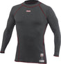 Simpson Soft Knit 6oz Contoured CarbonX Underwear Small,Grey Top, SFI Approved (SI20117S) SI20117S