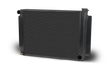 AFCO Aluminum Black Radiator Drag/Performance 26 Inch Single Pass Chevy - 80103NPB 80103NPB