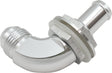 Aeroflow 90 Degree Fuel Cell Bulkhead -8AN to 1/2" Barb - AF937-08-08S AF937-08-08S