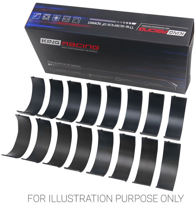 King XP Series Conrod Bearing Set, .010" Suit BB Chev 396-454, 502 & 348-409 (KBCR808XPN 010) KBCR808XPN 010