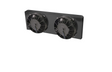 AFCO Aluminum Black Fan And Shroud Kit For 80249N 1999-04 Ford Lightning/F150 - 80249NFANB 80249NFANB