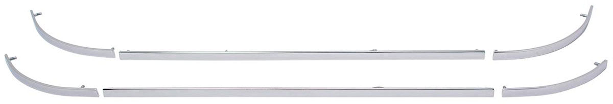 Vintique Inc Dash Trim Set, Chrome - VI01A-7004690-K VI01A-7004690-K