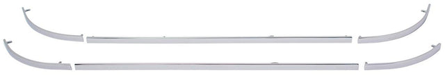 Vintique Inc Dash Trim Set, Chrome - VI01A-7004690-K VI01A-7004690-K