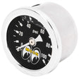 Mooneyes Moon 1-1/2" Fuel Press Gauge 0-100 PSI - MNMPG120LF MNMPG120LF