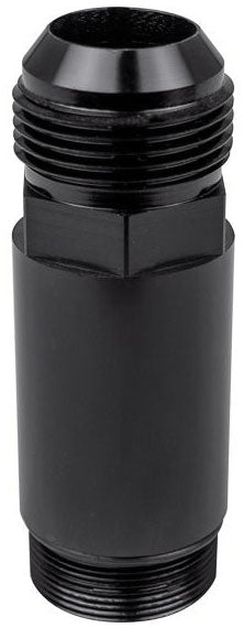 CVR Pump Inlet Fittings, Black -16AN (Long), 1-3/16" Straight Thread - CVR8016LBK CVR8016LBK