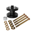 AFCO Aluminum Fan Spacer Kit 2 Inch Fits 5/8 Or 3/4 Drive Comes With Bolts, Bushings, & Washers - 80192 80192