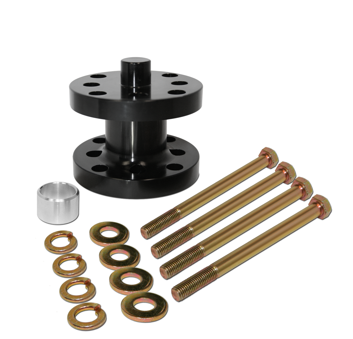AFCO Aluminum Fan Spacer Kit 2 Inch Fits 5/8 Or 3/4 Drive Comes With Bolts, Bushings, & Washers - 80192 80192