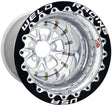 Weld V-Series 15 x 10" Wheel, Black Center, Double Beadlock for M/T - WE84B-510208MB WE84B-510208MB